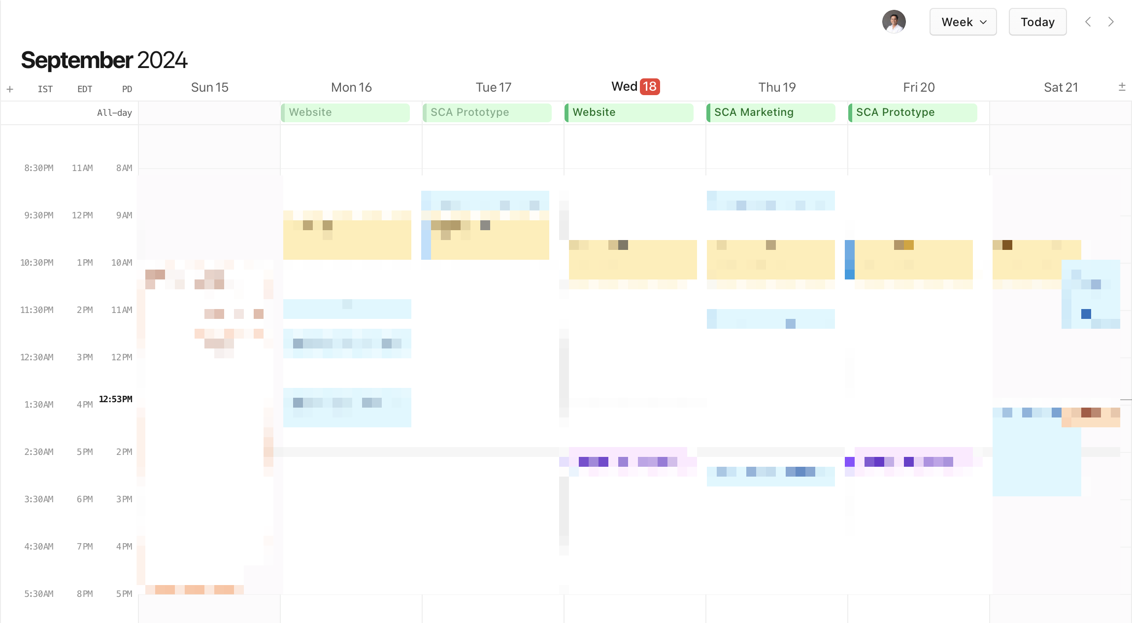 Serial Focus Calendar