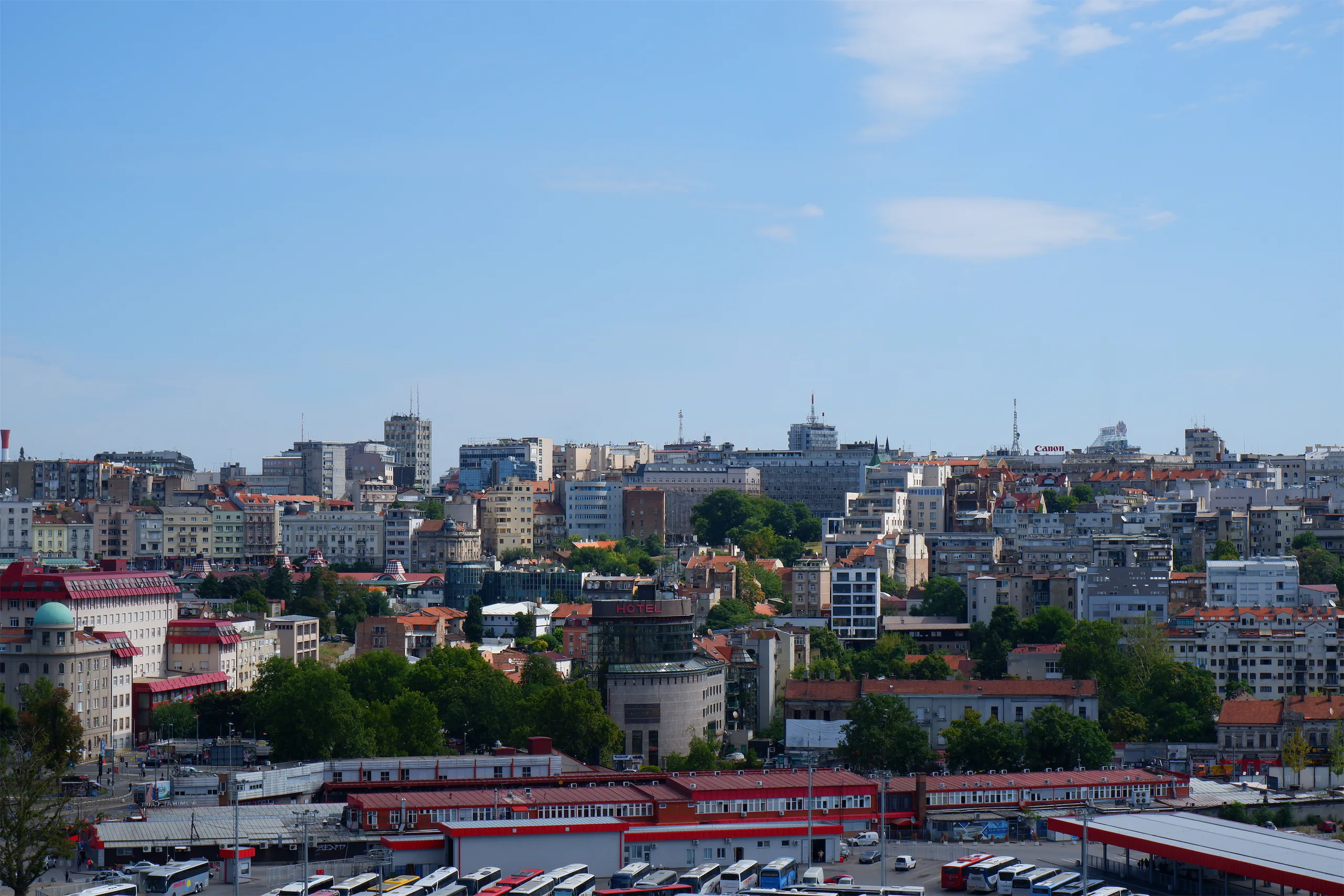 View from Belgrade Waterfront