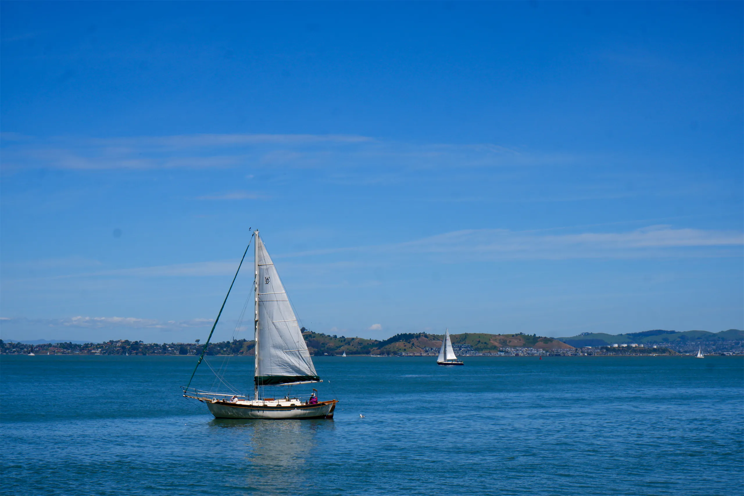 Yachts in the bay